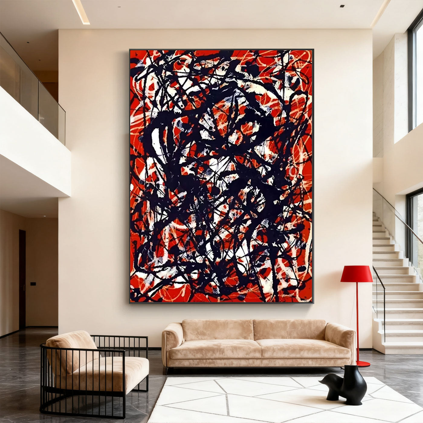 Picture of Pollock Art Collection | Abstract Expressionism Wall Art | Lumi Gallery