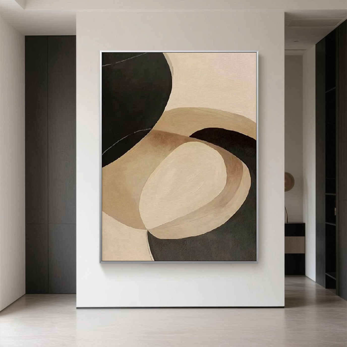 Mid-Century Modern Abstract Wall Art - Soft Continuum
