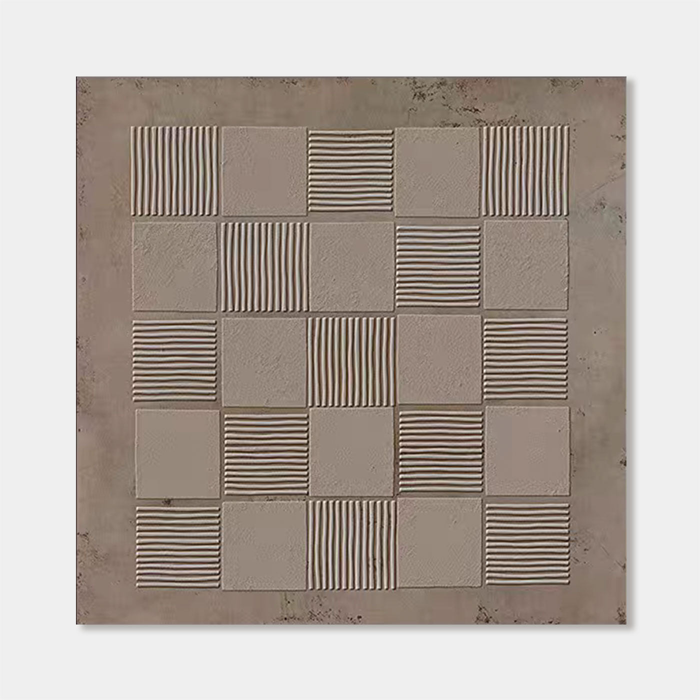 Wabi-Sabi Minimalist Geometric Wall Art - Timeless Rhythm