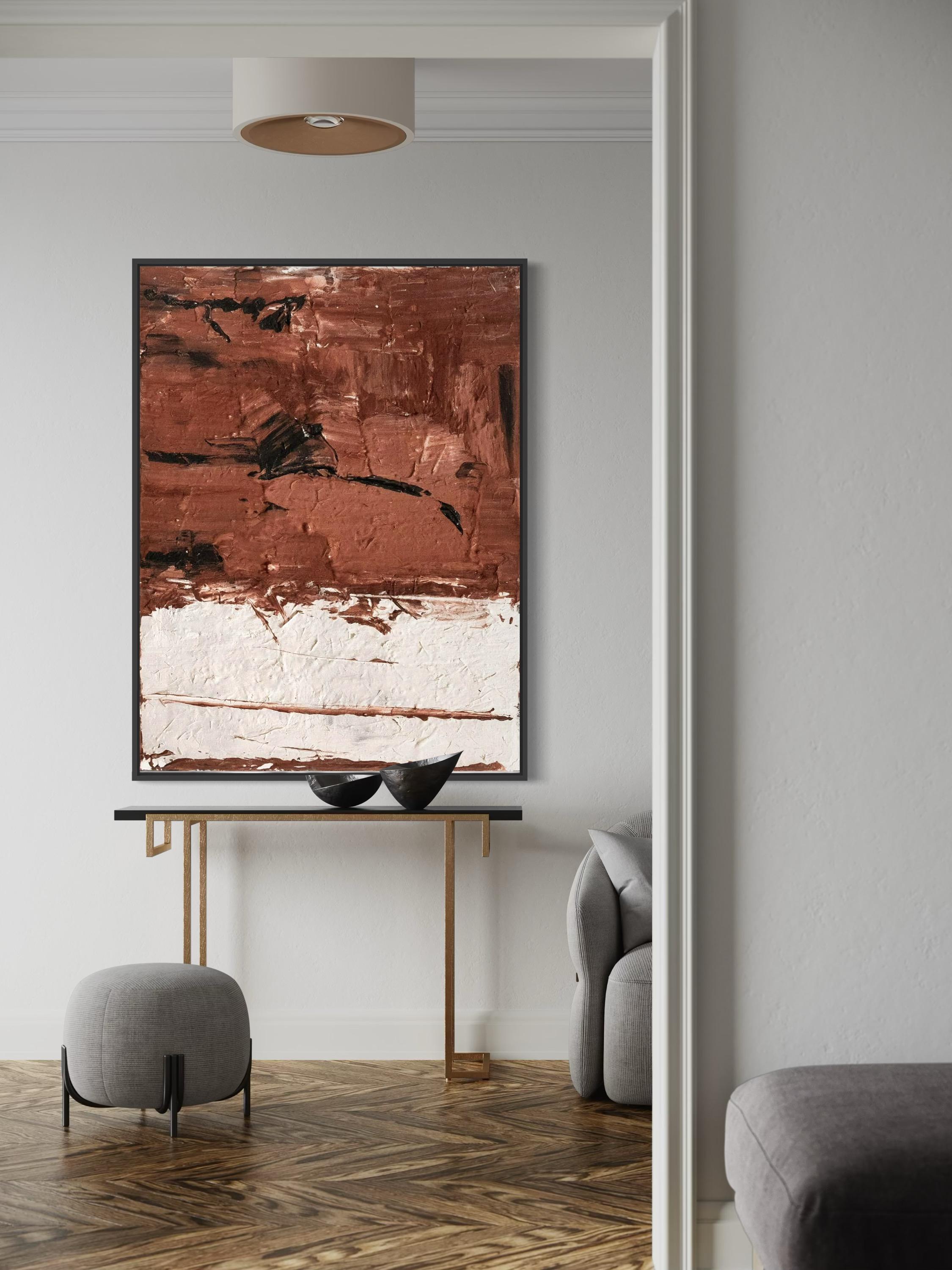 Textured Abstract Canvas Wall Art #TX020
