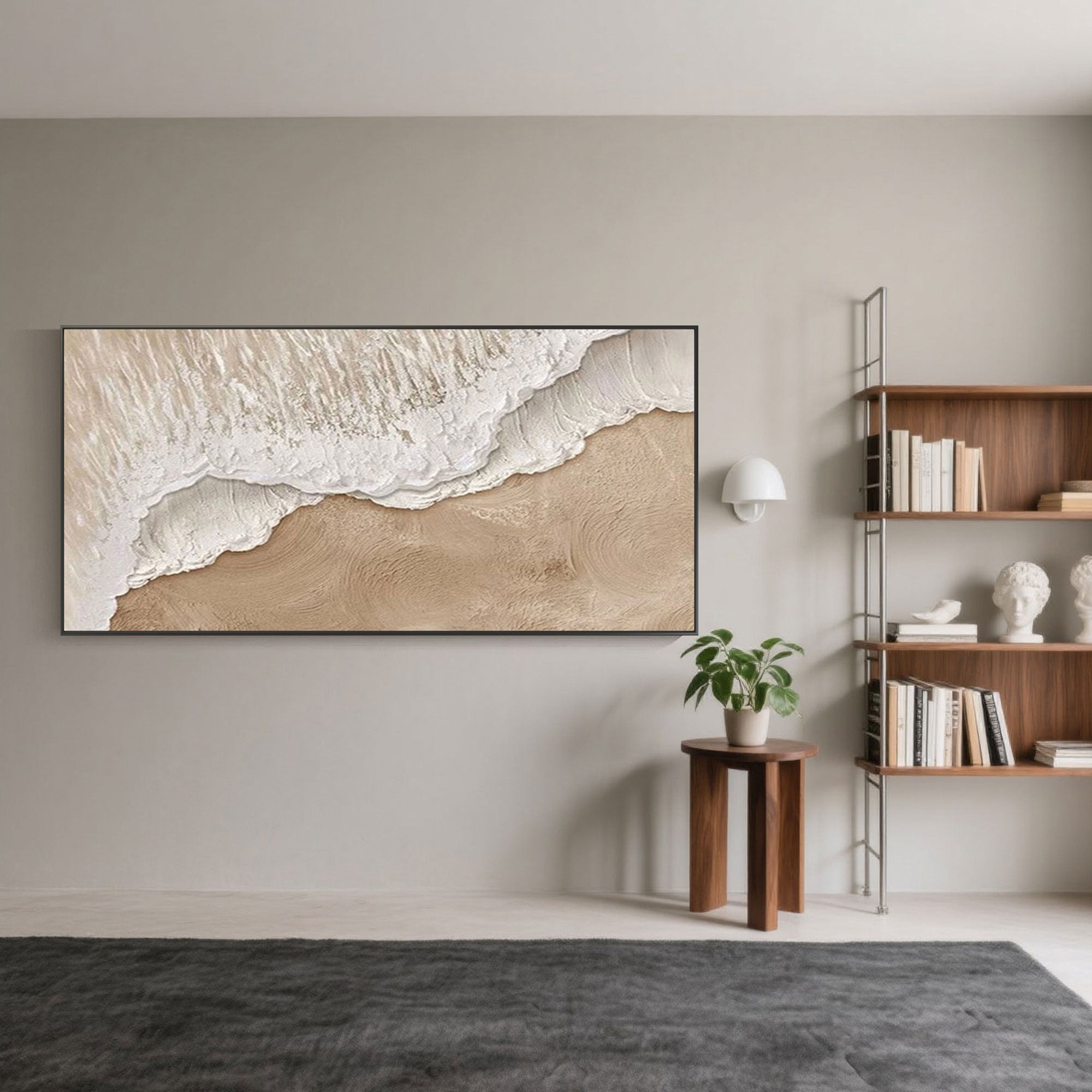3D Textured Beach Painting | Shoreline