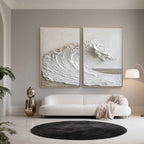 3D Textured Seascape Canvas Art | Ocean Rise