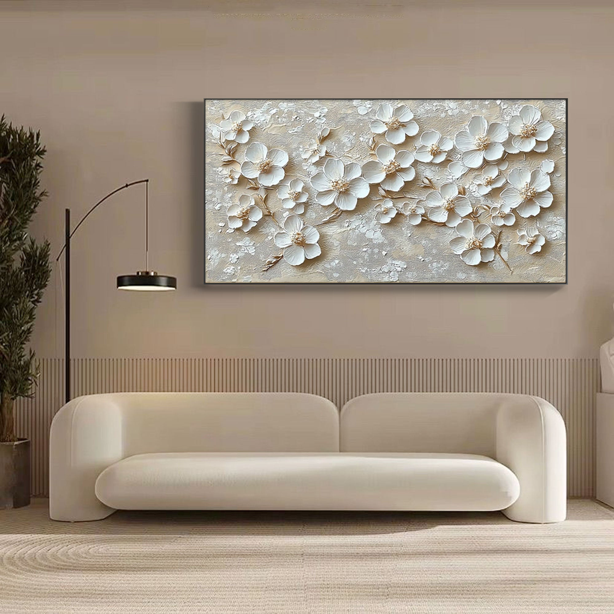 Safe international shipping for hand-painted canvas artworks from Fleuris.