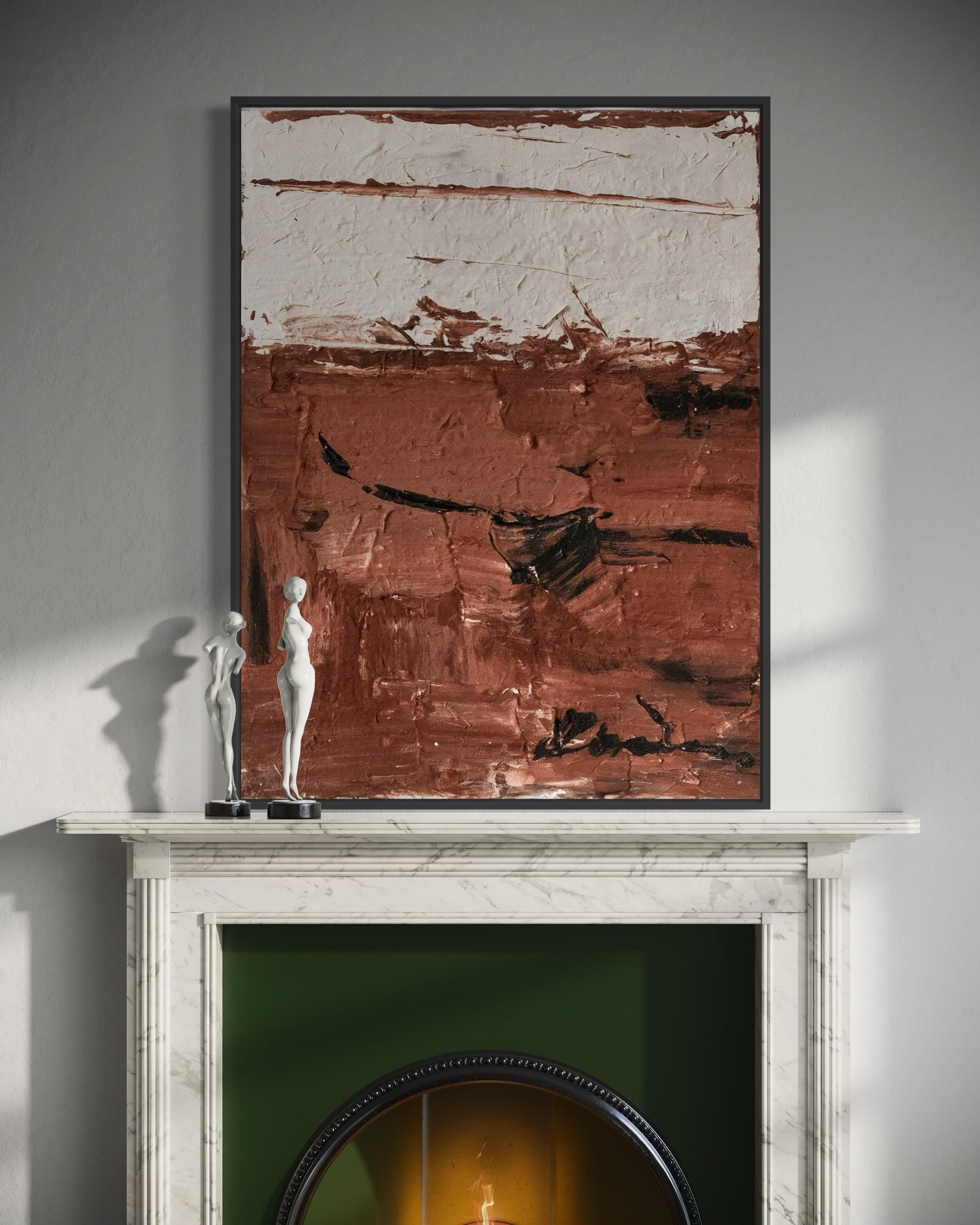 Textured Abstract Canvas Wall Art #TX020