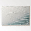 3D Textured Abstract Minimalist Ocean Wall Art - Swell Arc