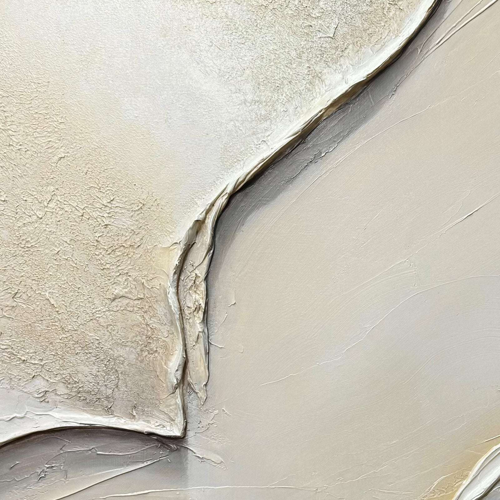 3D textured minimalist gold wall art 'Golden Hush' by Lumi Gallery, abstract shapes on canvas