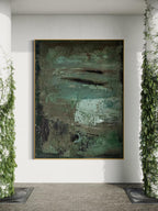 Mid-Century Modern Abstract Canvas Wall Art #MCM005