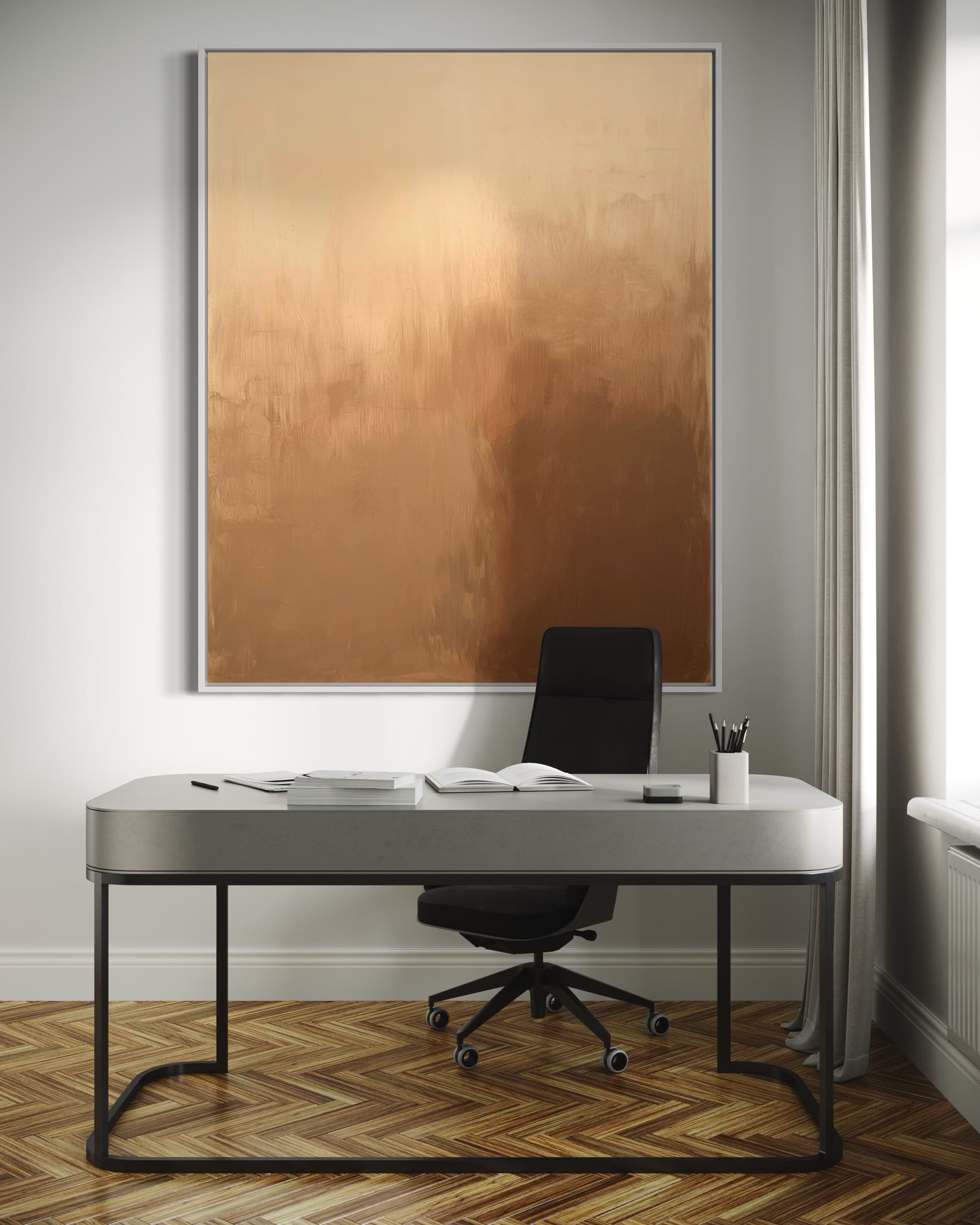 Luxurious gold wall decor perfect for modern living rooms and bedrooms.