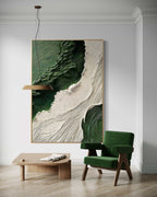 Modern Textured Nature Canvas Wall Art #TX022