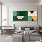 Premium canvas art stretched and framed options