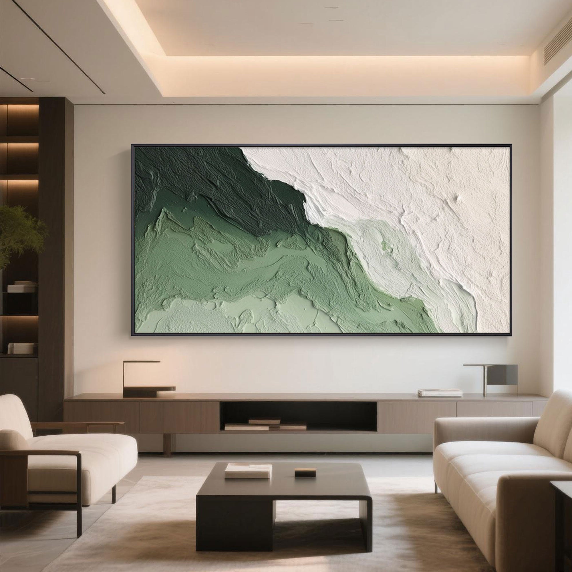 Abstract Landscape Canvas Art | Whispering Grove
