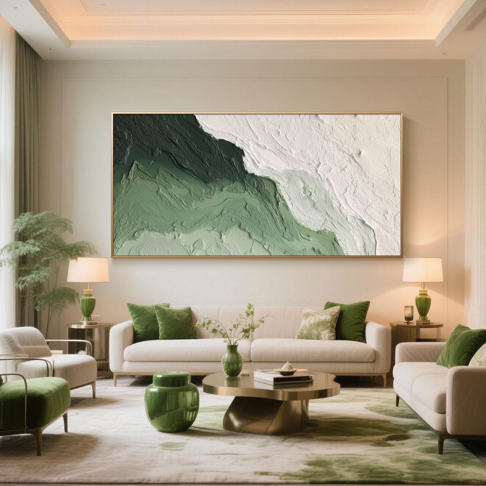 Abstract Landscape Canvas Art | Whispering Grove