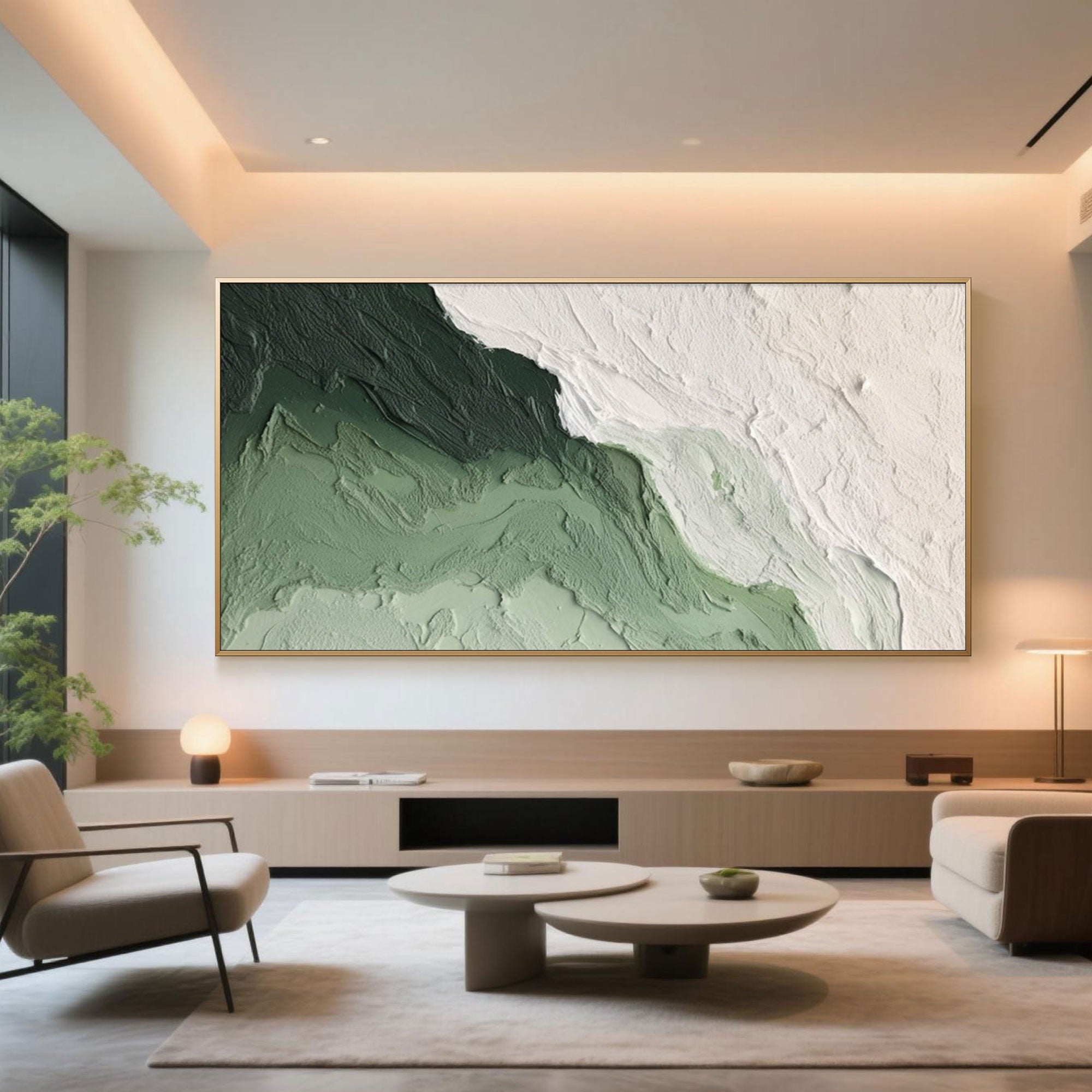 Abstract Landscape Canvas Art | Whispering Grove