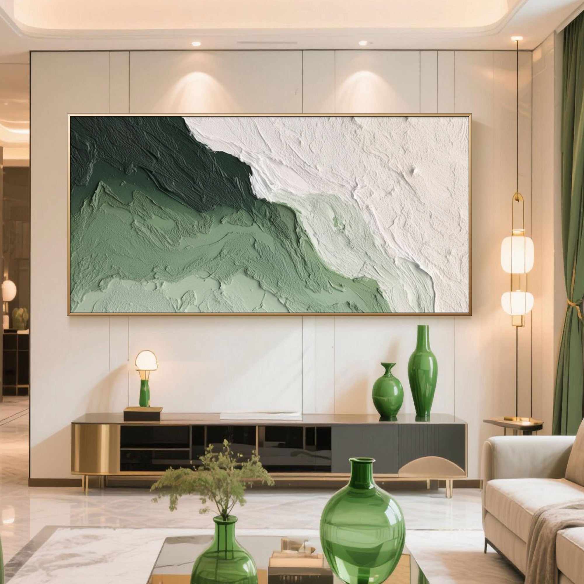 Abstract Landscape Canvas Art | Whispering Grove