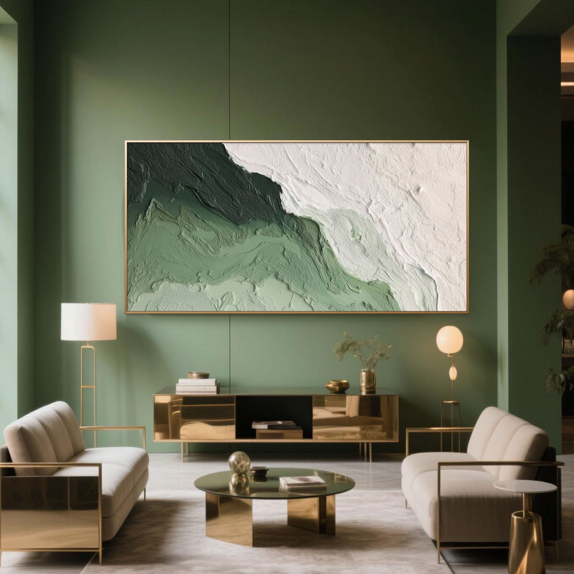 Abstract Landscape Canvas Art | Whispering Grove