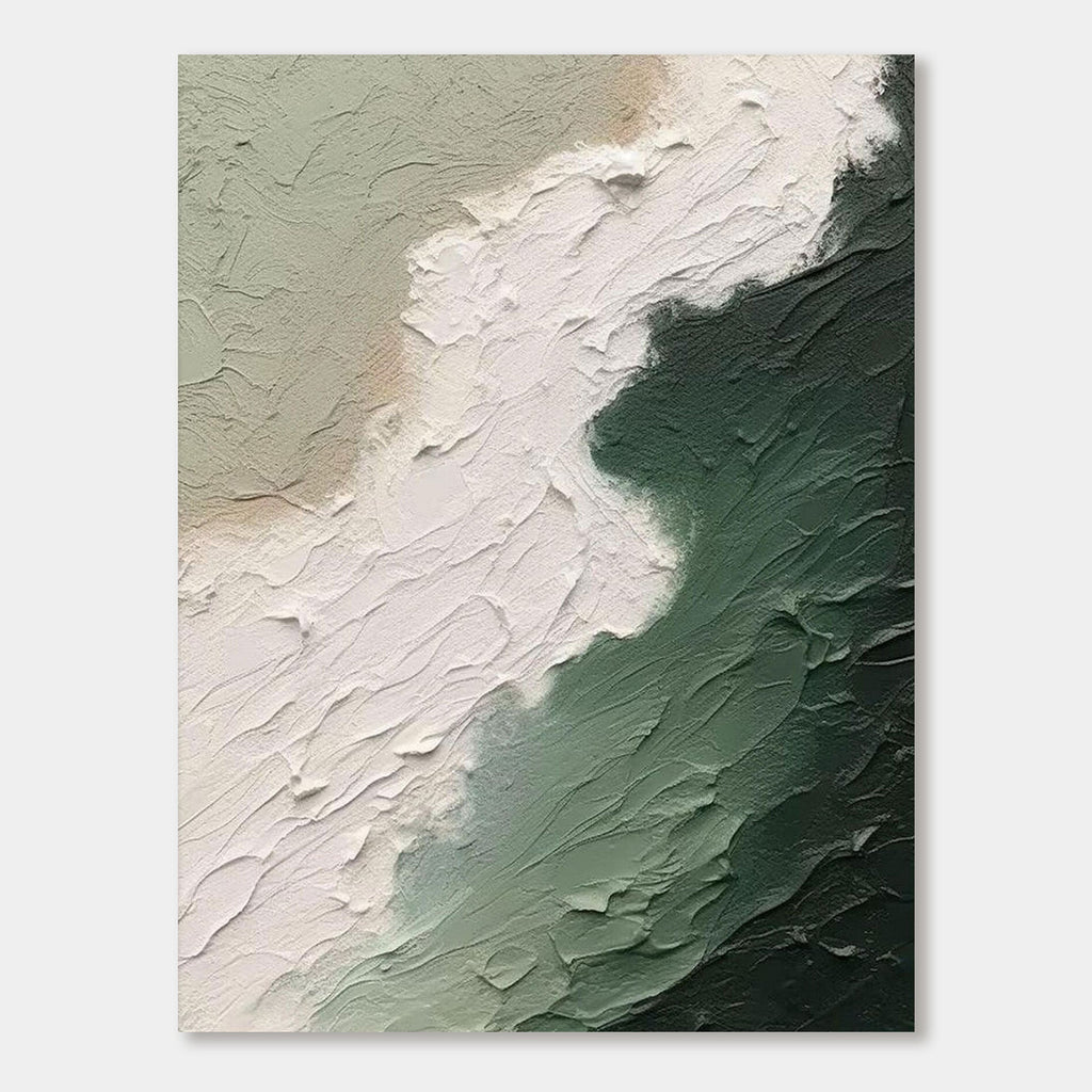 Abstract Seascape Wall Art | Brush Tide