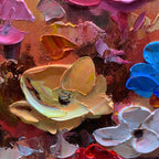 Abstract Colorful Floral Painting | Color Bloom