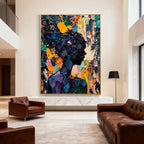 Abstract Colorful Portrait Wall Art - Bloom Within
