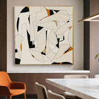Abstract Geometric Wall Art - Ethereal Fragments