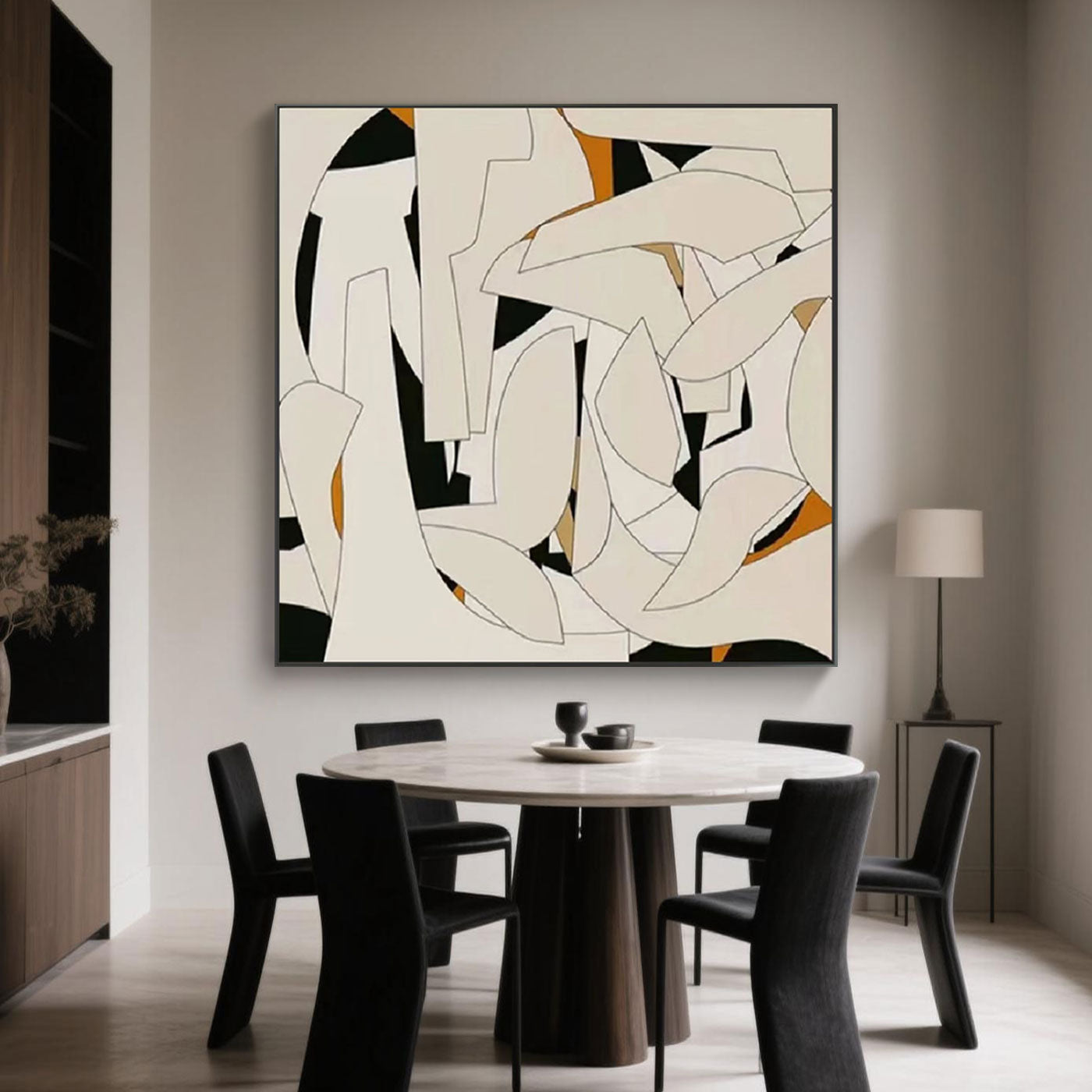 Abstract Geometric Wall Art - Ethereal Fragments