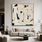 Abstract Geometric Wall Art - Ethereal Fragments