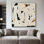 Abstract Geometric Wall Art - Ethereal Fragments