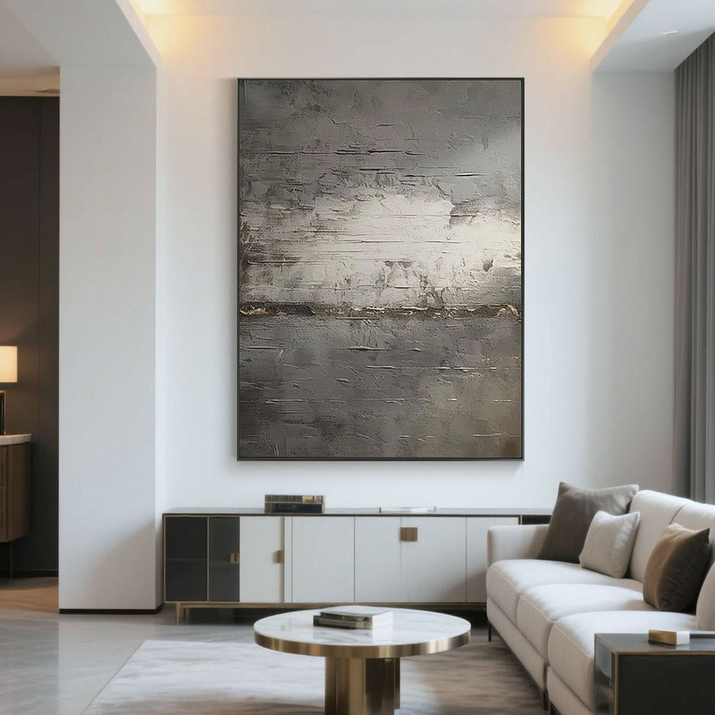 Abstract Minimalist Vintage Art - Drift of Light
