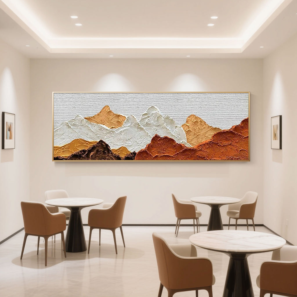 Contemporary abstract landscape art with a minimalist aesthetic.