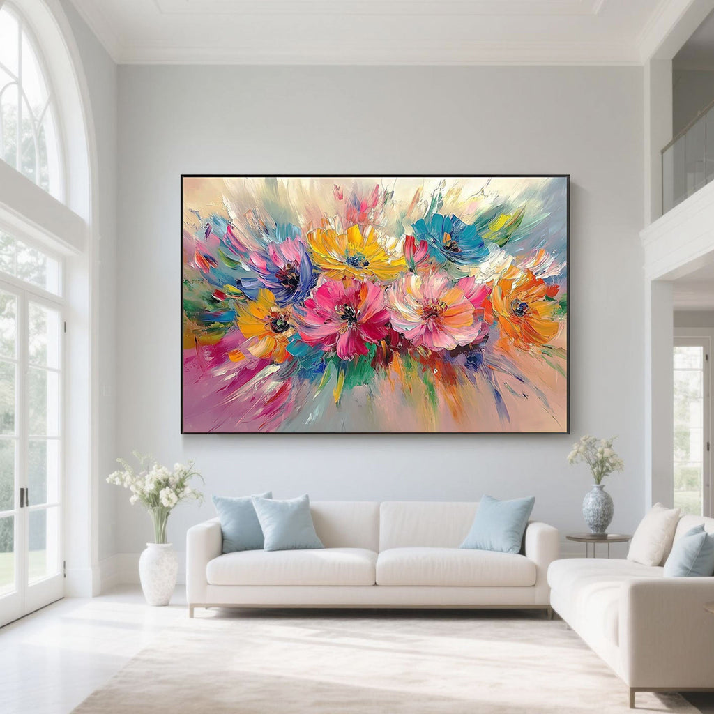 Colorful Flower Painting | Chroma Garden