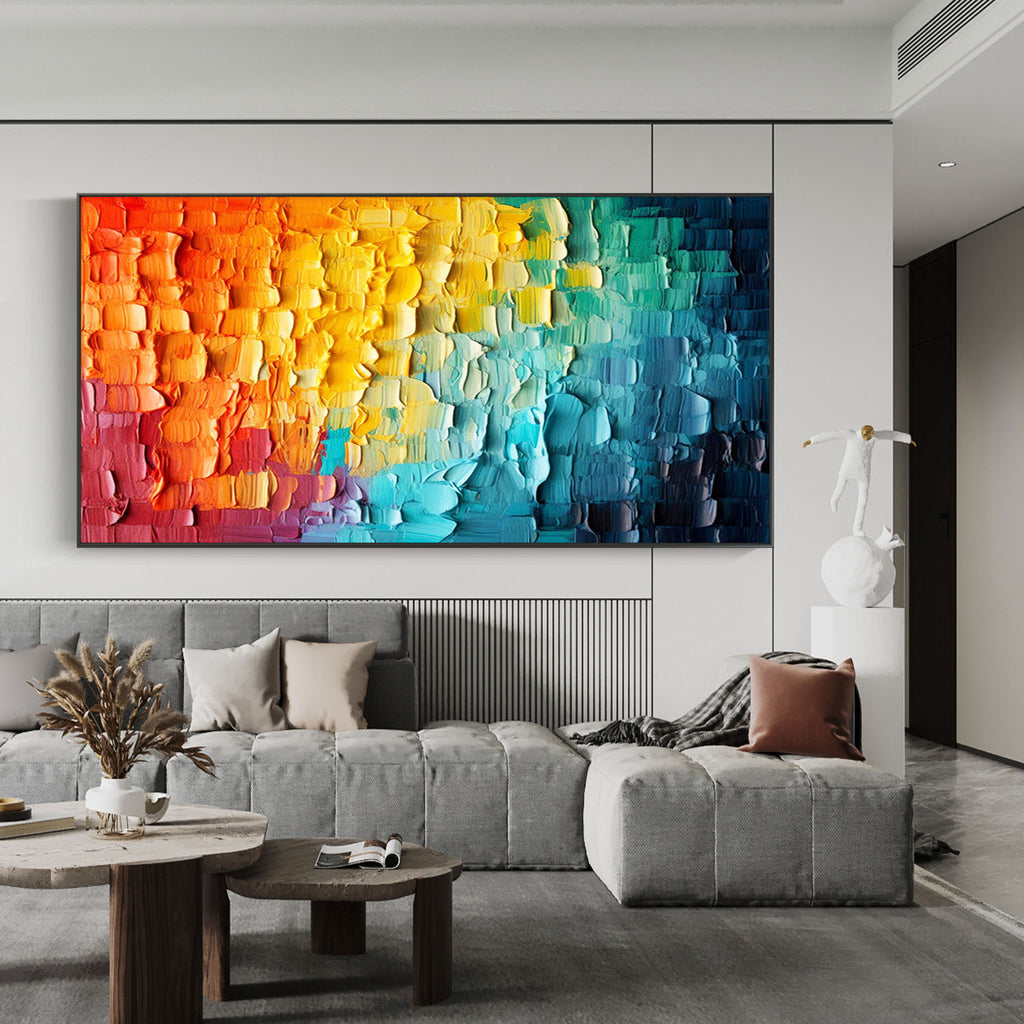 Premium canvas art stretched and framed options.