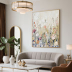 Colorful Abstract Floral Wall Art - Eternal Spring