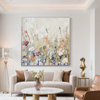 Colorful Abstract Floral Wall Art - Eternal Spring