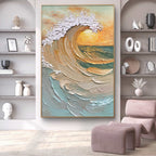 Safe international shipping for hand-painted canvas artwork.