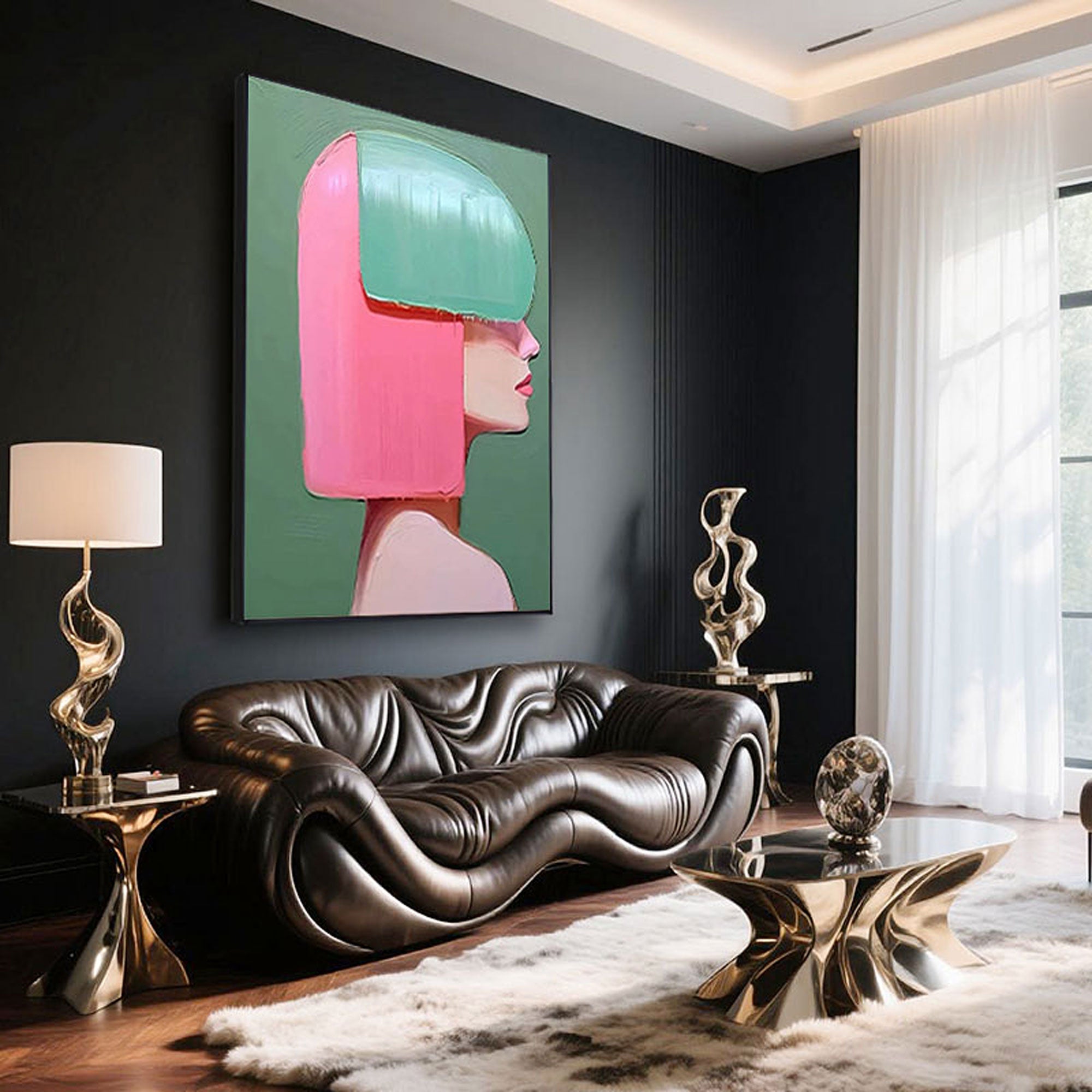 Contemporary Portrait Wall Art | Artistic Musings