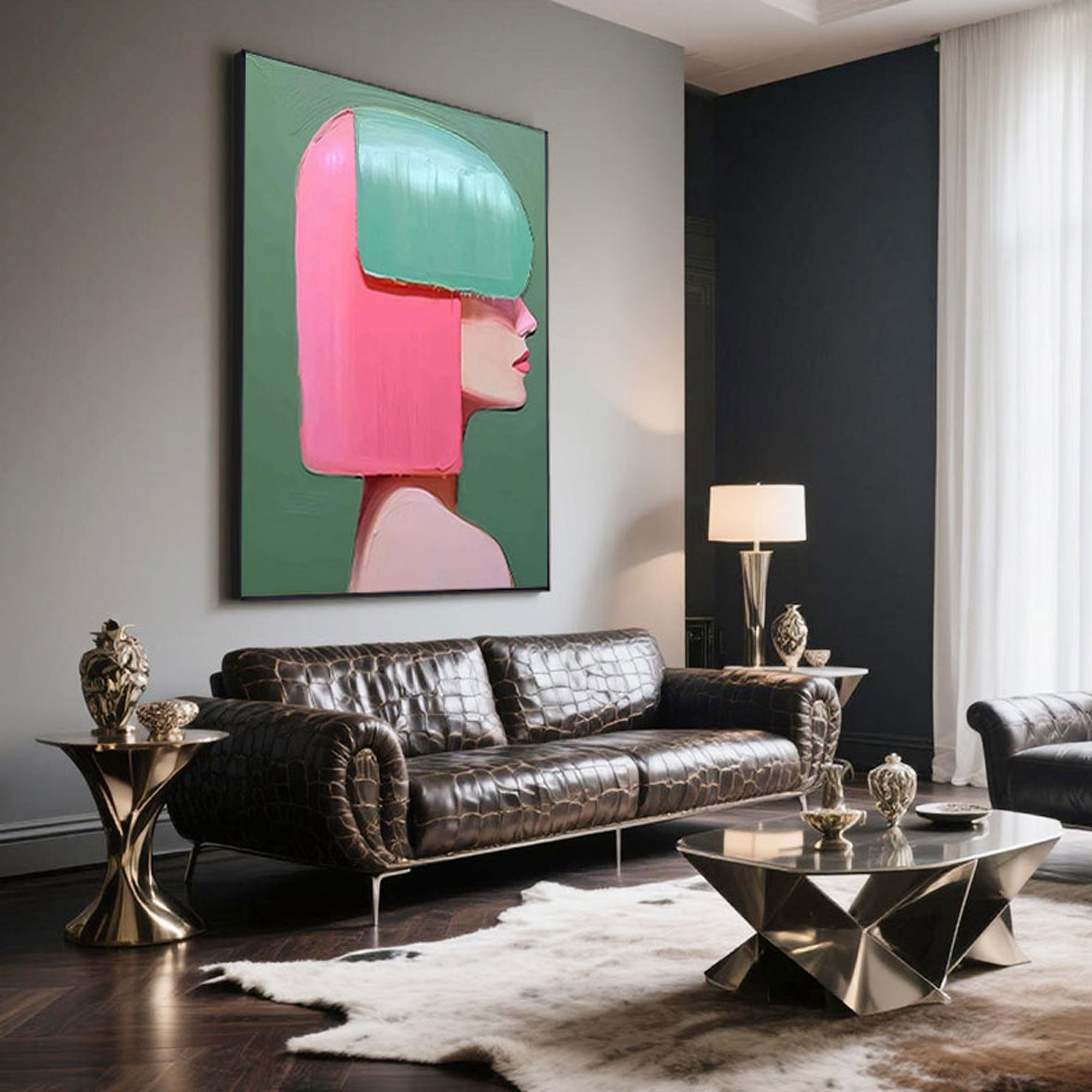 Contemporary Portrait Wall Art | Artistic Musings