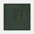 Lumi Gallery 3D textured Wabi-Sabi geometric wall art woven dark patterns