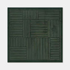 Lumi Gallery 3D textured Wabi-Sabi geometric wall art woven dark patterns