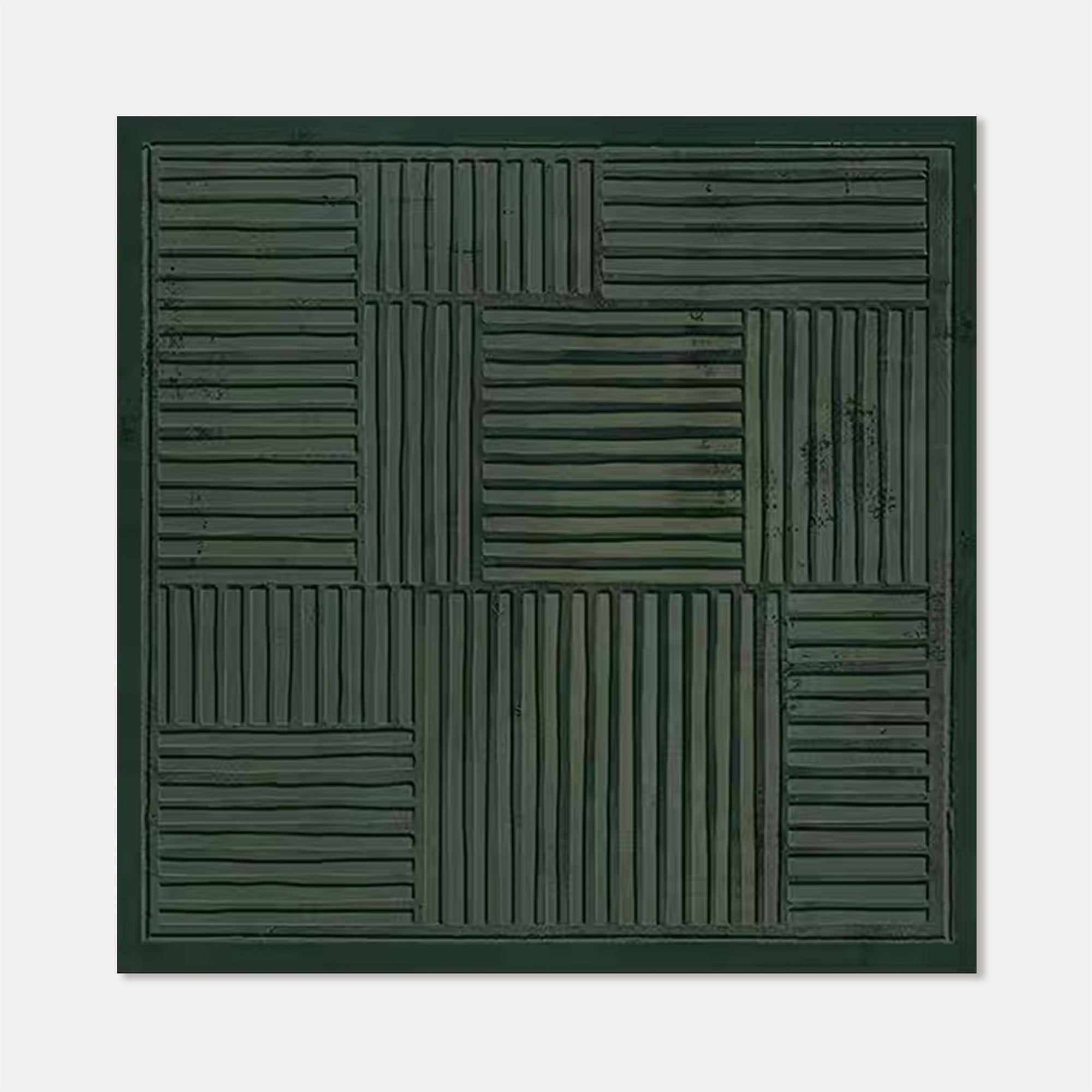 Lumi Gallery 3D textured Wabi-Sabi geometric wall art woven dark patterns