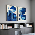 Canvas art framing options in gold, silver, wood, black, white