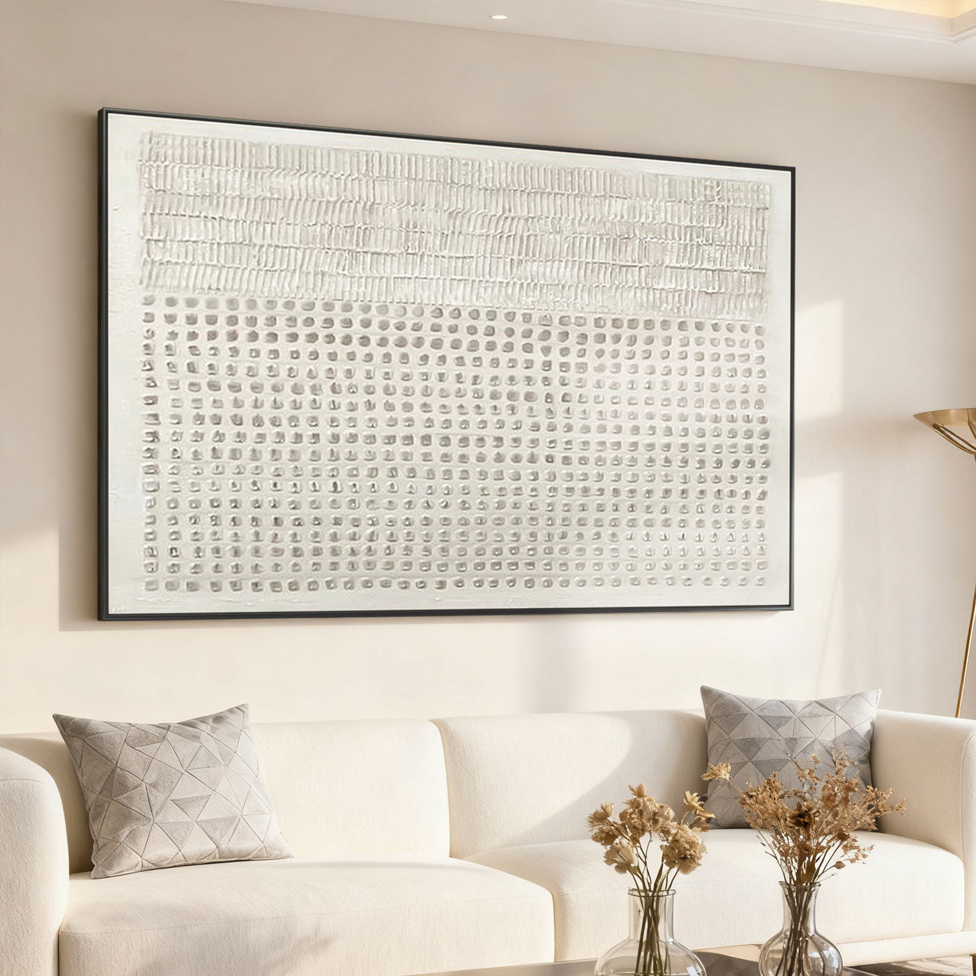 Minimalist Japandi Zen Canvas Art - Serene Drift