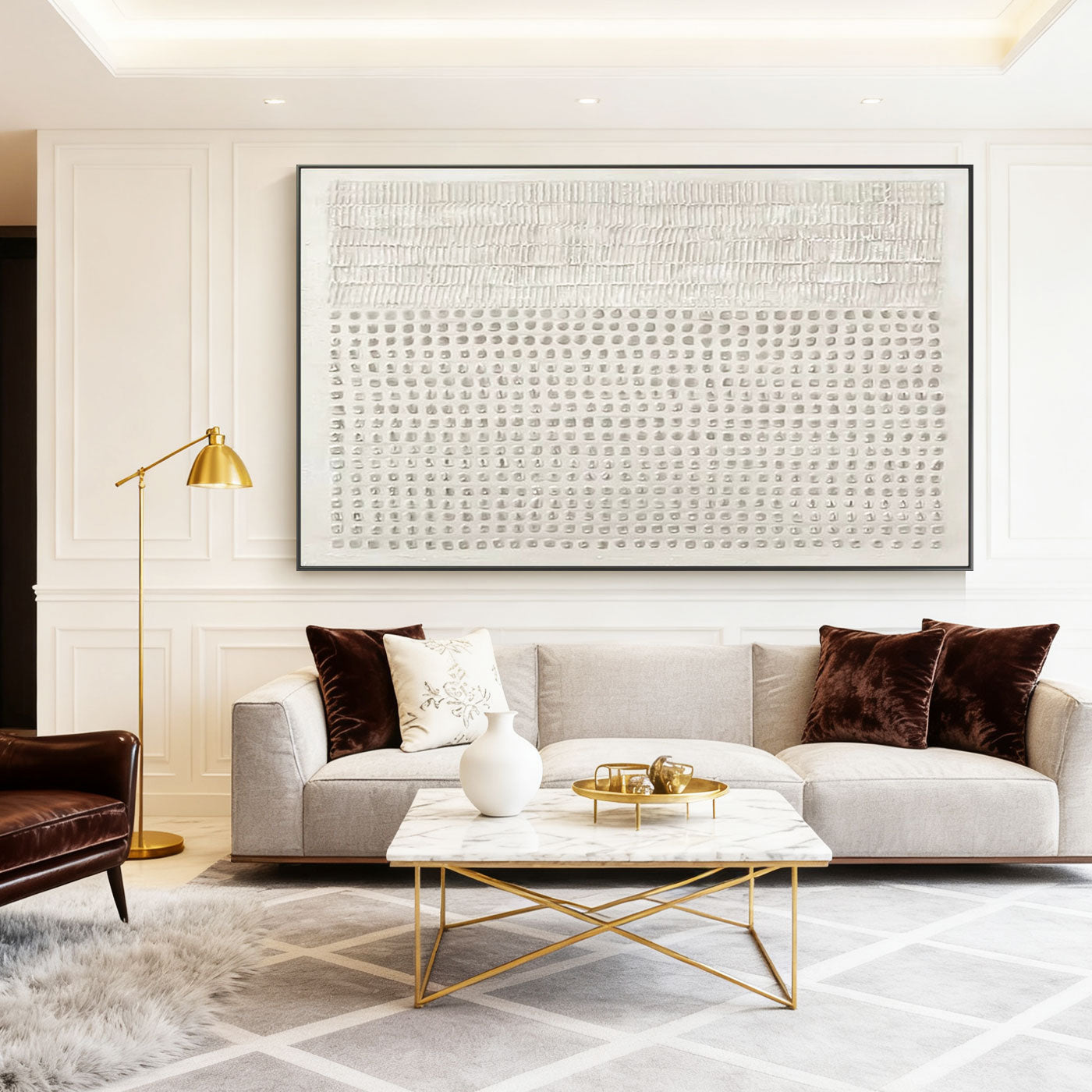 Minimalist Japandi Zen Canvas Art - Serene Drift