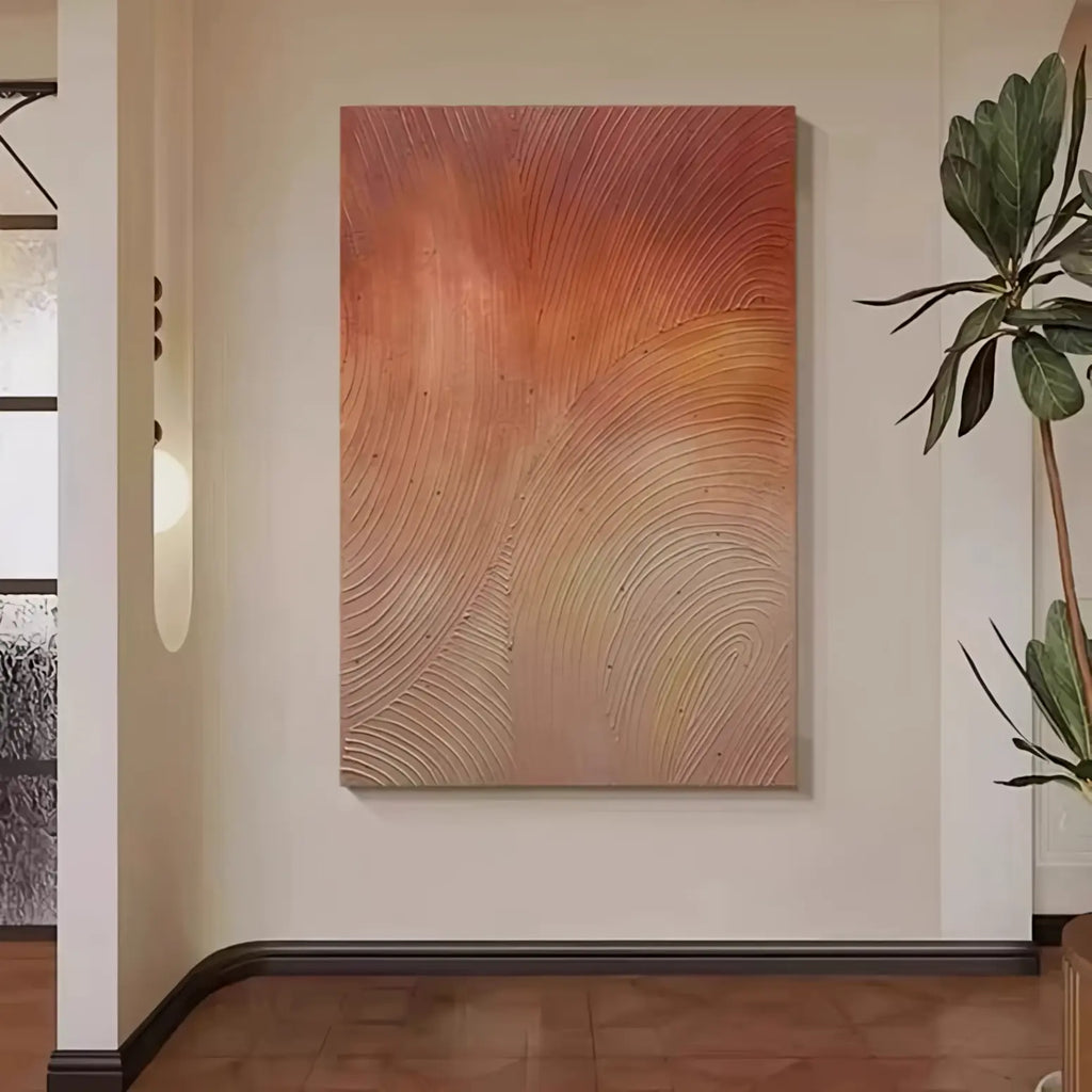 Modern Textured Abstract Wall Decor #MN003