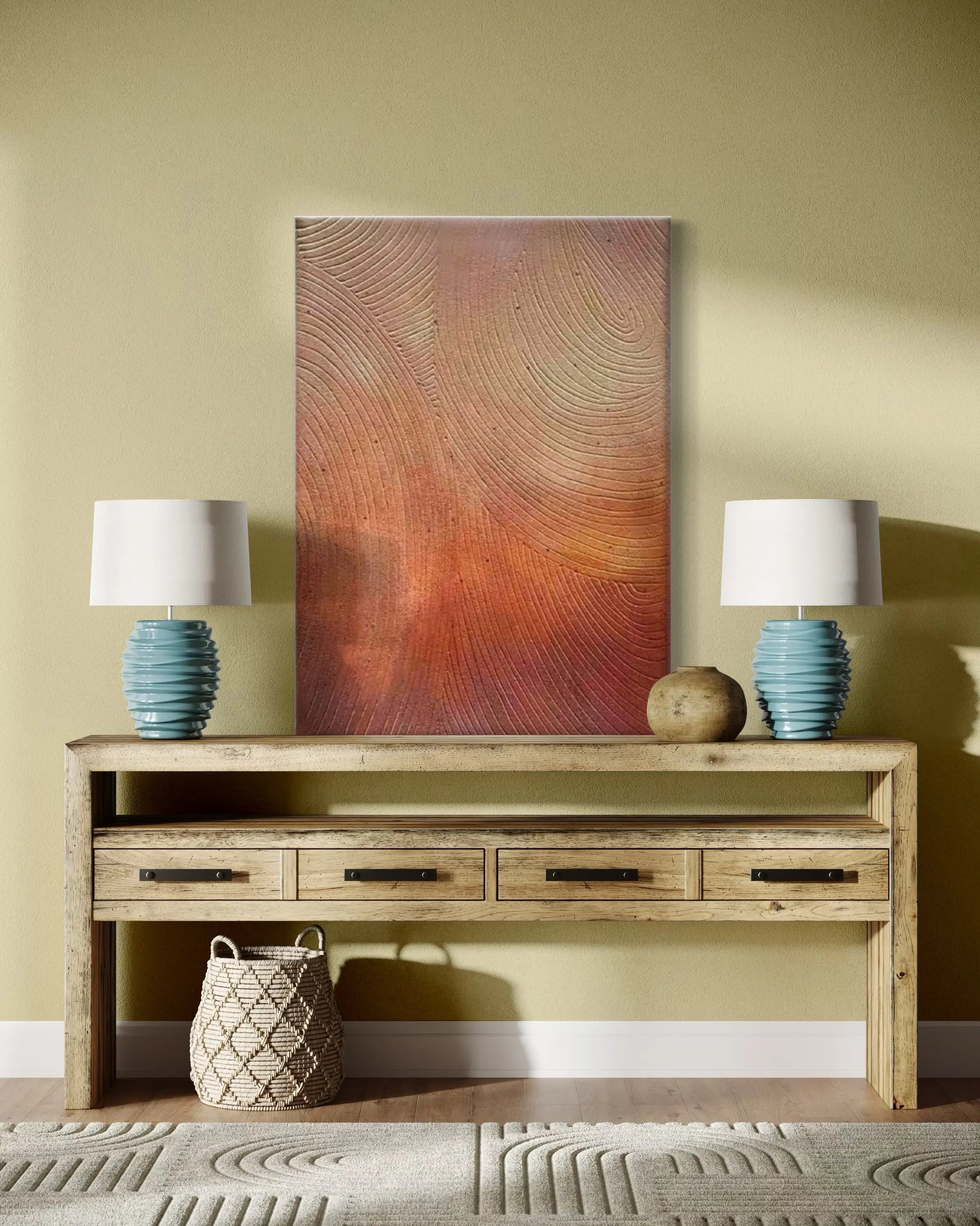 Modern Textured Abstract Wall Decor #MN003