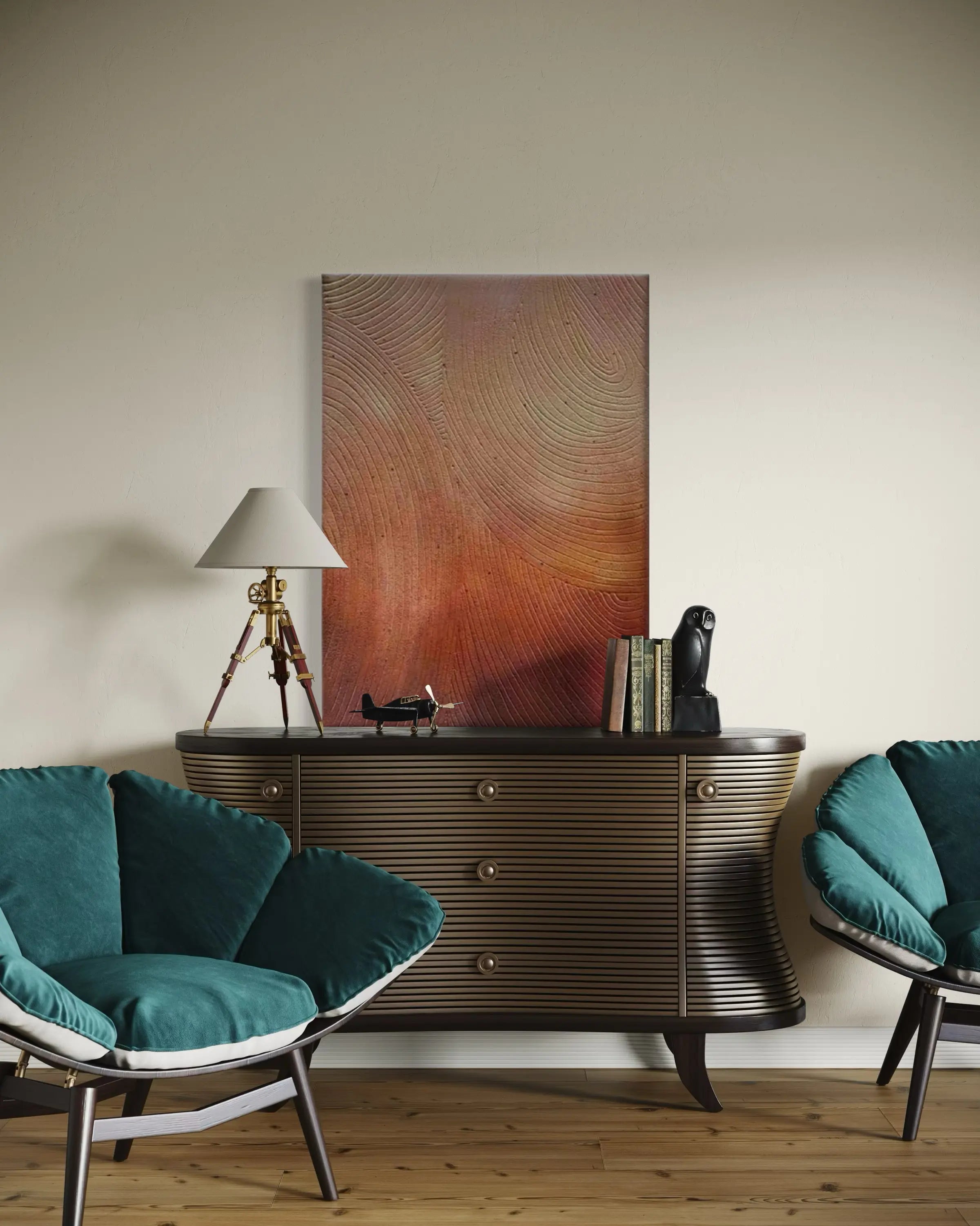 Modern Textured Abstract Wall Decor #MN003