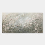 Impressionistic Botanical Canvas Art | Silent Meadow