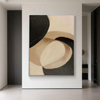 Mid-Century Modern Abstract Wall Art - Soft Continuum