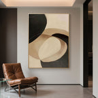 Mid-Century Modern Abstract Wall Art - Soft Continuum