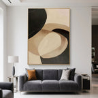 Mid-Century Modern Abstract Wall Art - Soft Continuum