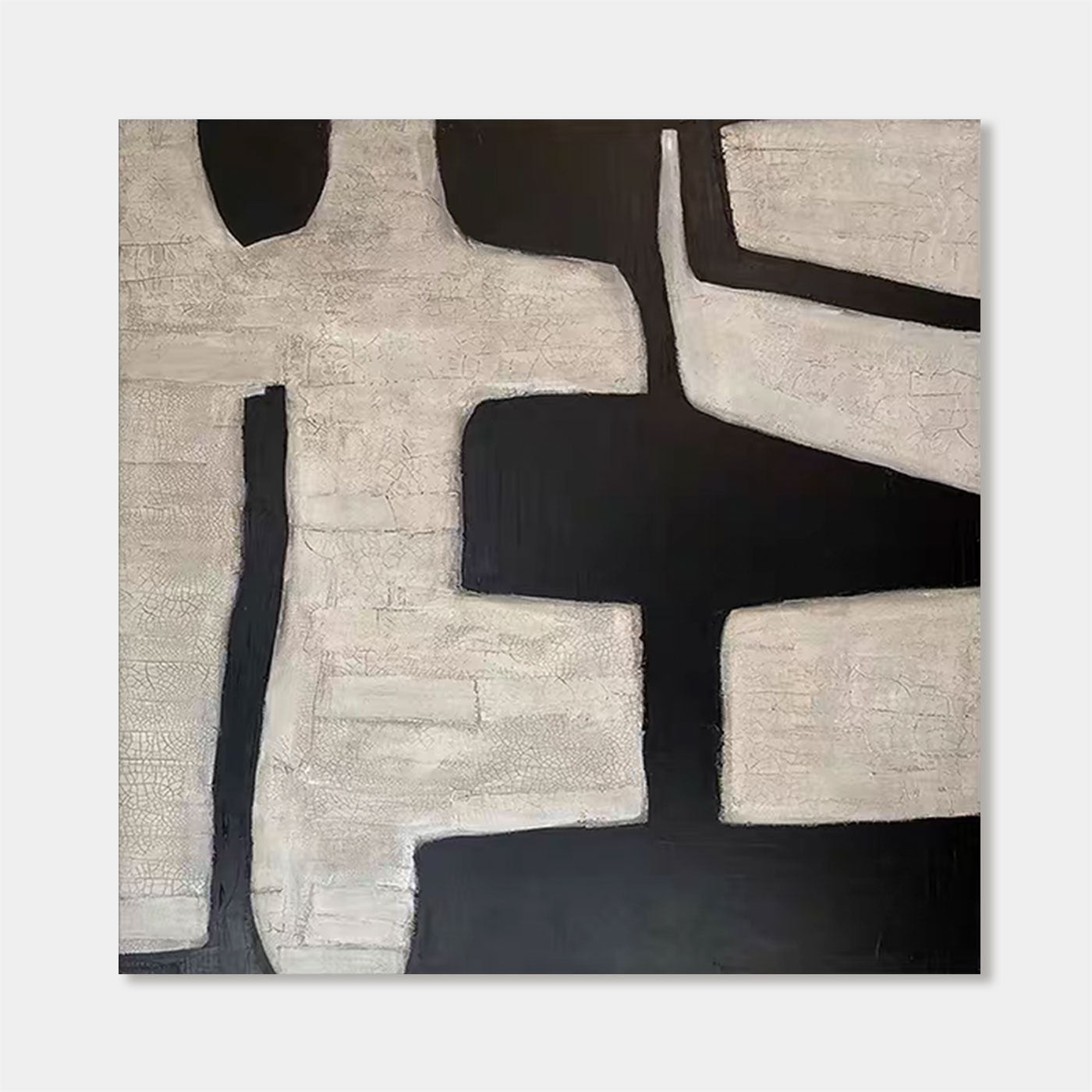 Mid-Century Modern Geometric Wall Art - Primitive Mark