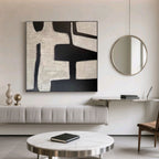 Mid-Century Modern Geometric Wall Art - Primitive Mark
